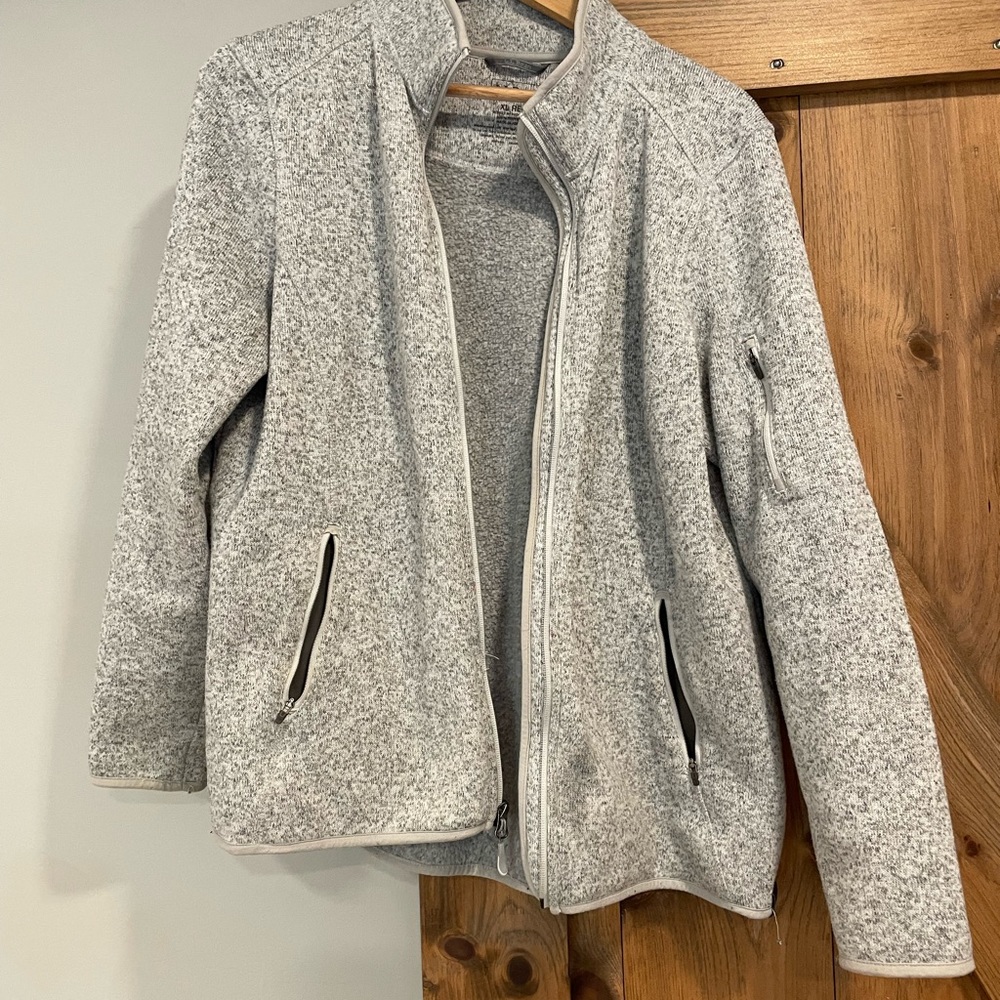 Women’s LL Bean Sweater Fleece Full-Zip Jacket